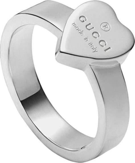 gucci gold ring heart|Gucci tungsten ring.